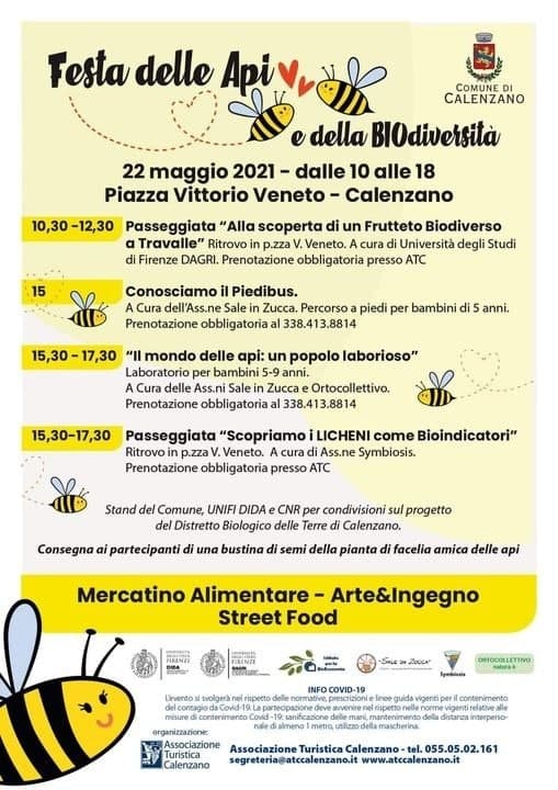 Le Nostre Piccole Creazioni ai mercatini per la Festa delle Api e della Biodiversità