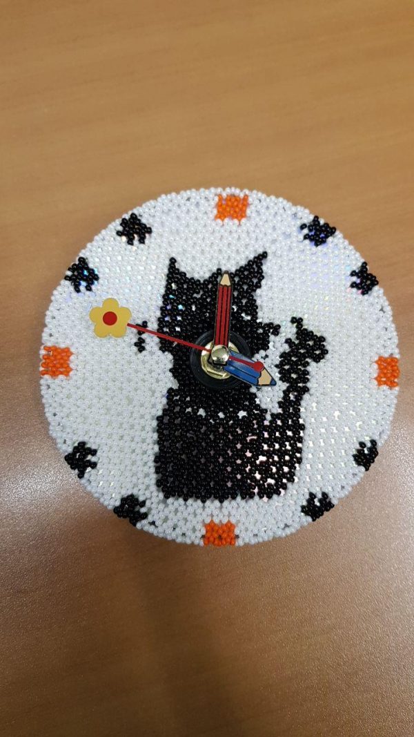 Orologio gatto