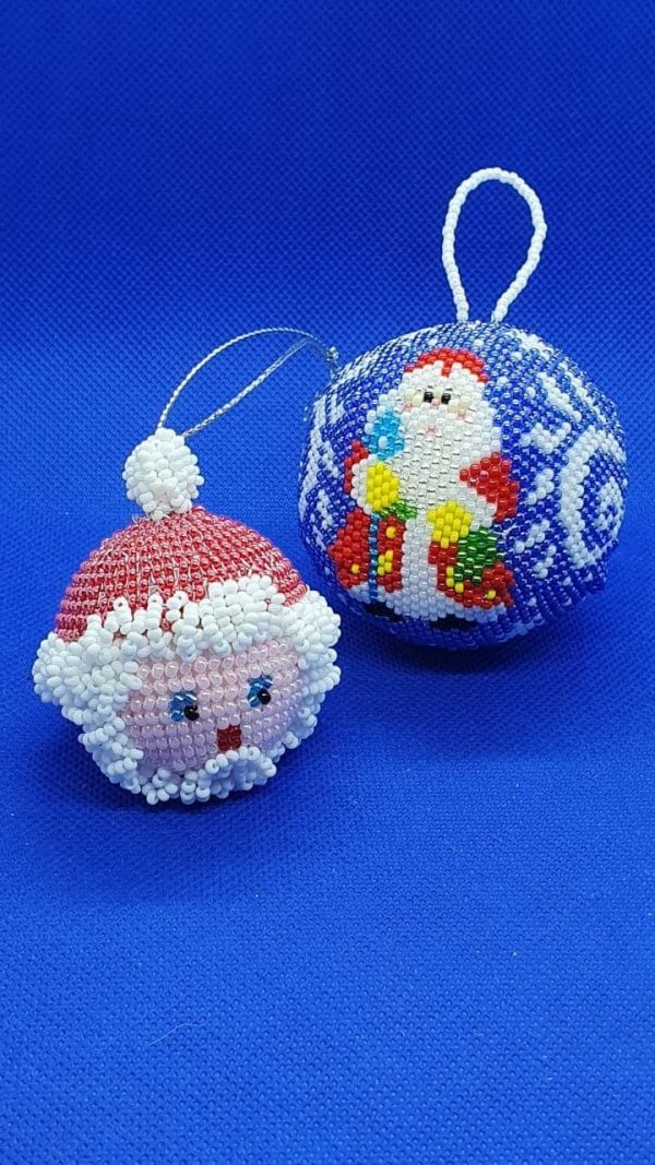 Palline babbo natale