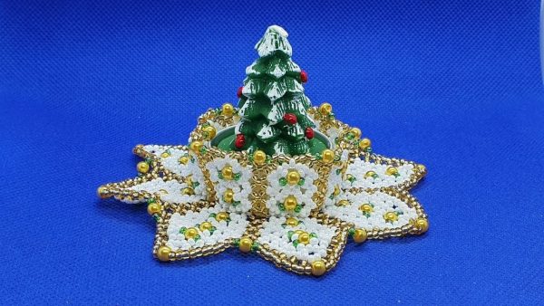 Portacandele albero di natale